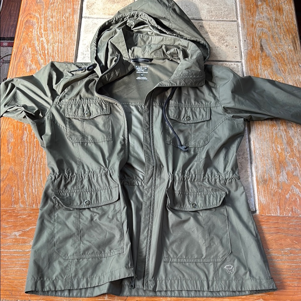 Mountain Hardwear Green Women's Jacket Medium Ultra Light Packable